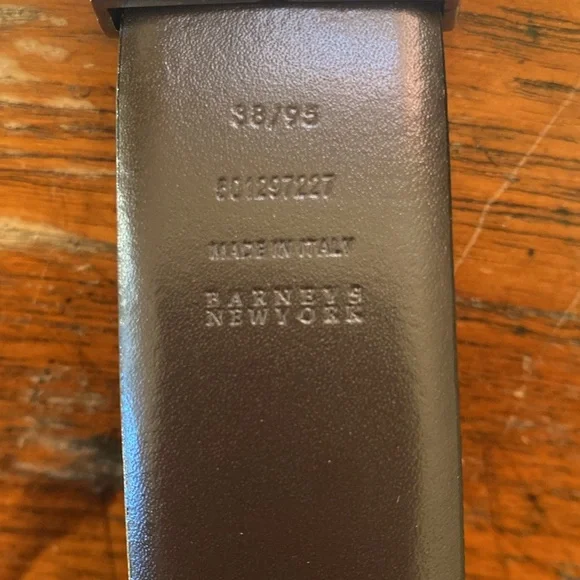Barneys New York leather belt
